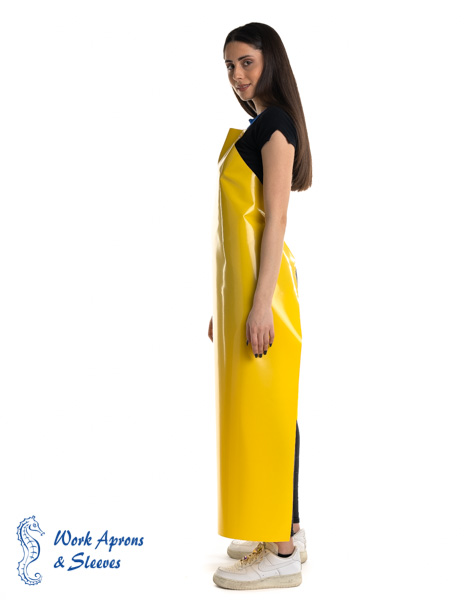 Star – Αδιάβροχη ολόσωμη κίτρινη Pol/PVC ποδιά