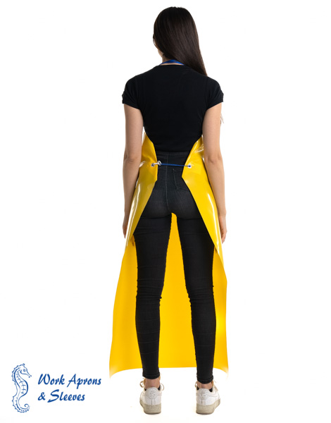 Star – Αδιάβροχη ολόσωμη κίτρινη Pol/PVC ποδιά