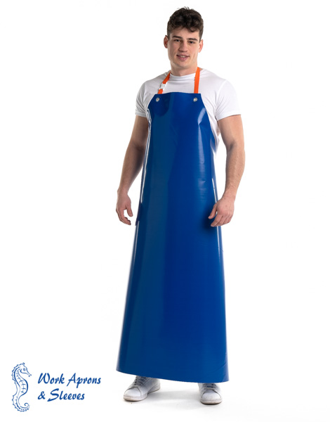 Star – Αδιάβροχη ολόσωμη μπλε Pol/PVC ποδιά