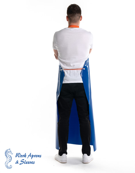 Star – Αδιάβροχη ολόσωμη μπλε Pol/PVC ποδιά