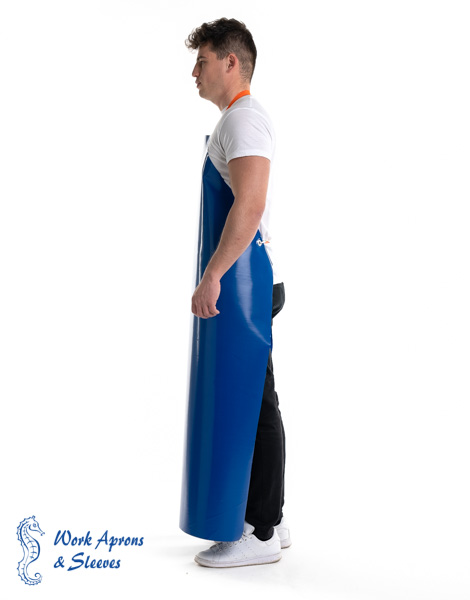 Star – Αδιάβροχη ολόσωμη μπλε Pol/PVC ποδιά