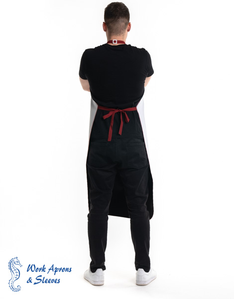 Shield – Αδιάβροχη λευκή ποδιά με αντοχή στα χημικά