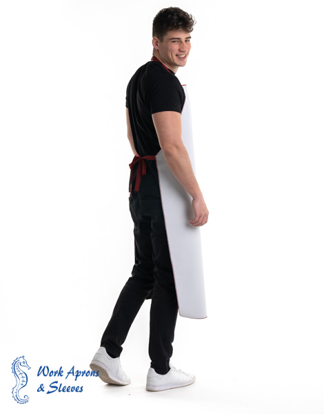 Shield – Αδιάβροχη λευκή ποδιά με αντοχή στα χημικά